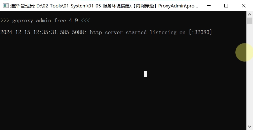 ProxyAdmin+UltraVNC 远程实现内网穿透访问内网计算机之安装使用说明